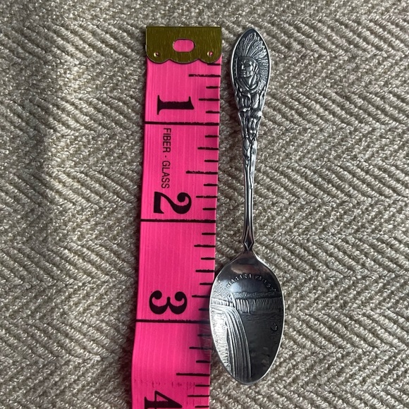 Sterling Silver Niagara Falls Native American Souvenir Spoon - Picture 5 of 5